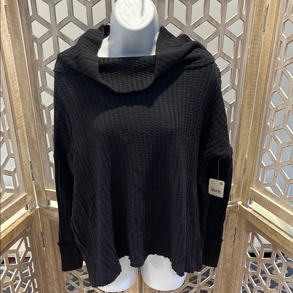 Free People Juicy Cowl Neck Pullover - Picture 1 of 12